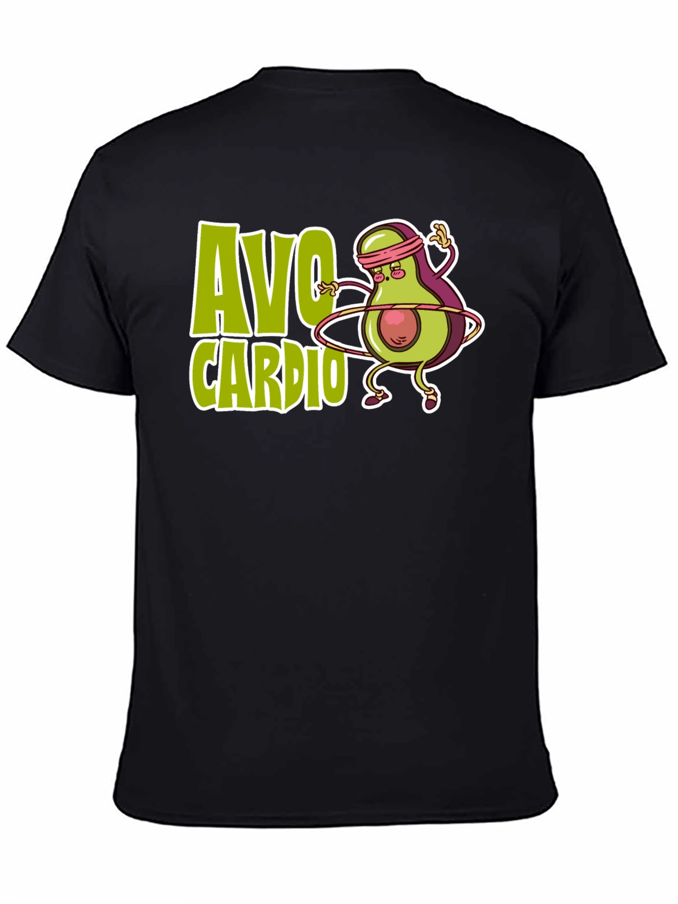 Avo Cardio T-Shirt - Avocado Workout Tee
