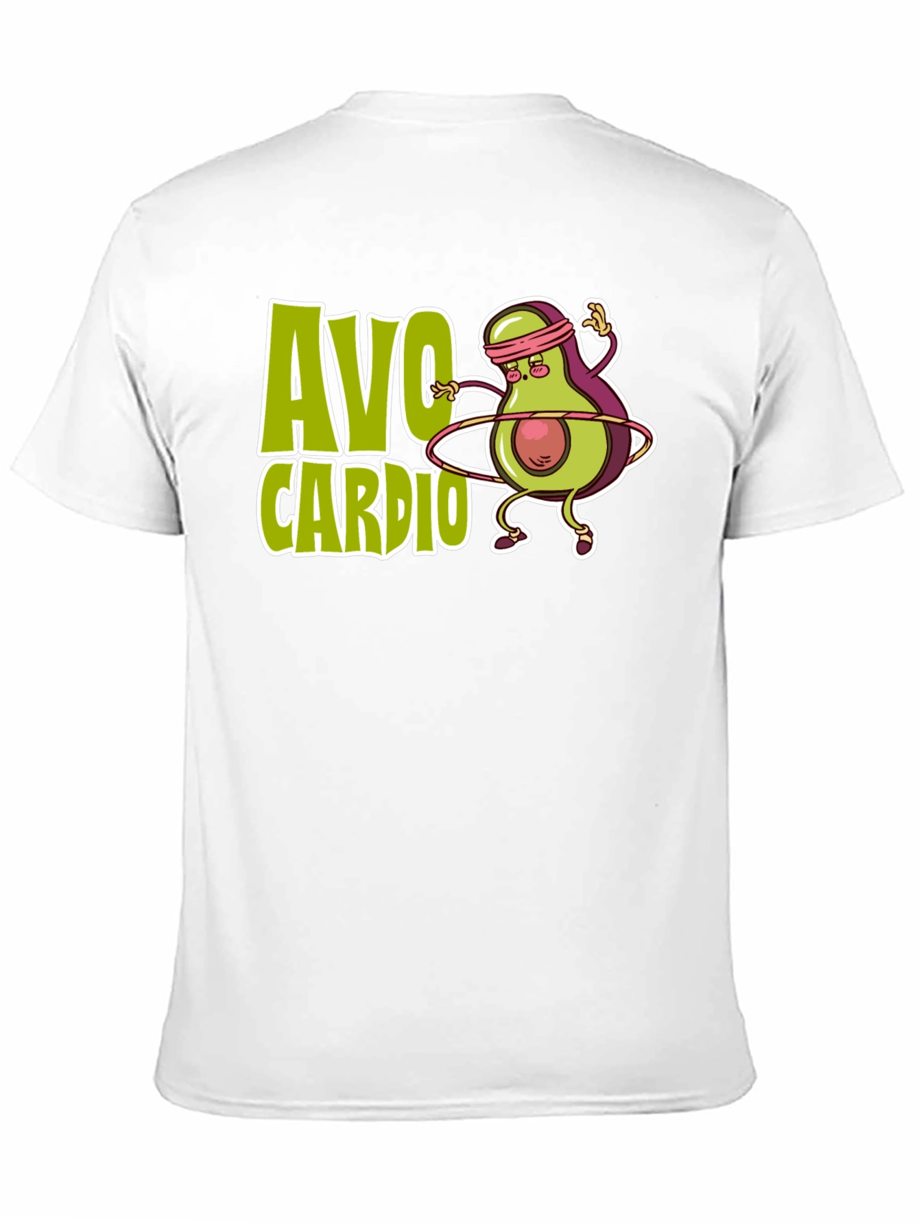 Avo Cardio T-Shirt - Avocado Workout Tee