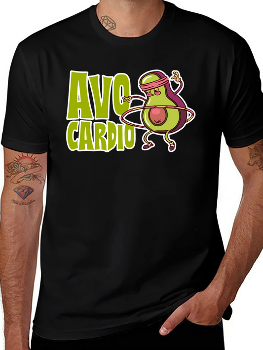 Avo Cardio T-Shirt - Avocado Workout Tee