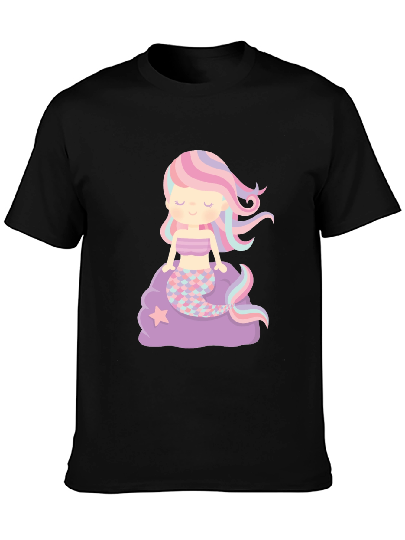 Cute Mermaid Graphic T-Shirt
