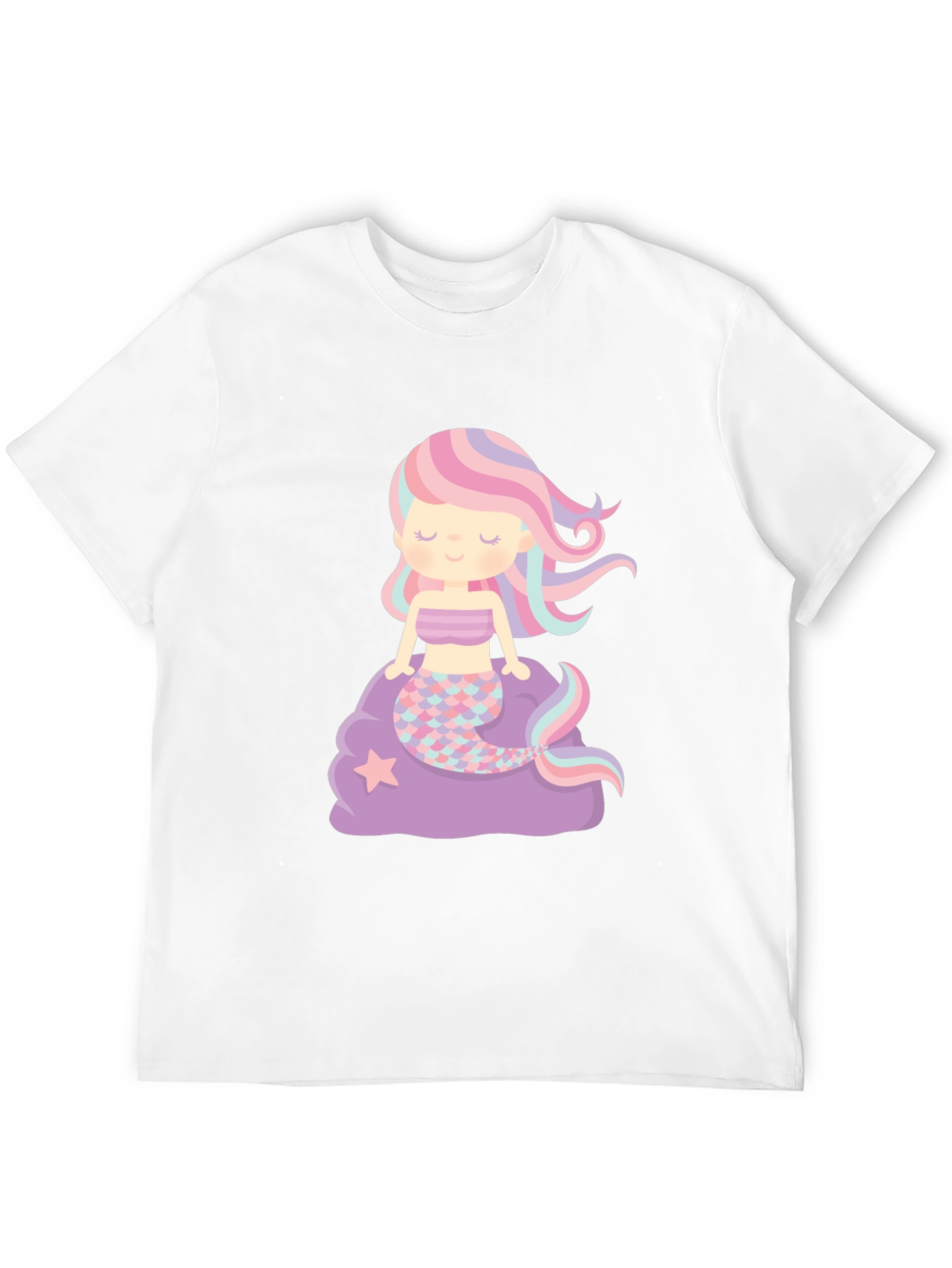 Cute Mermaid Graphic T-Shirt