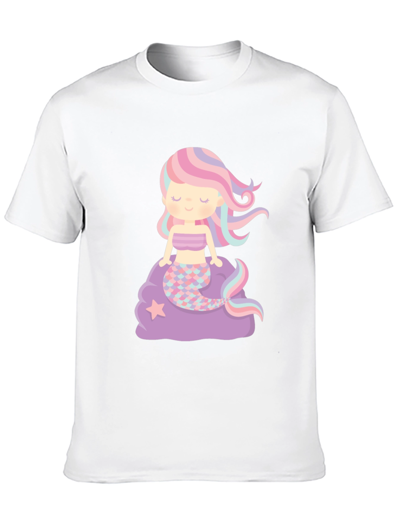 Cute Mermaid Graphic T-Shirt