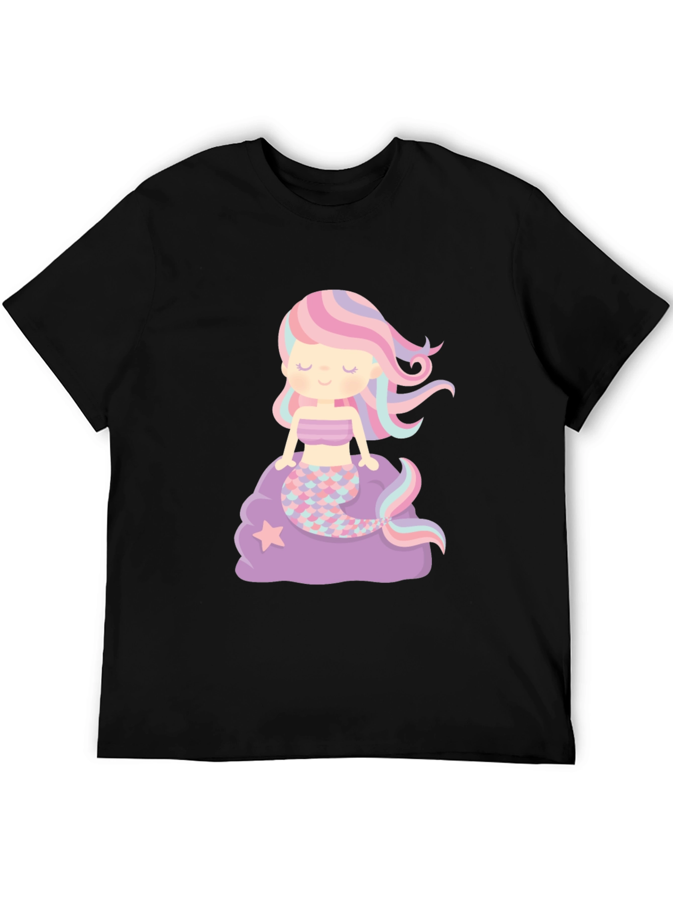 Cute Mermaid Graphic T-Shirt