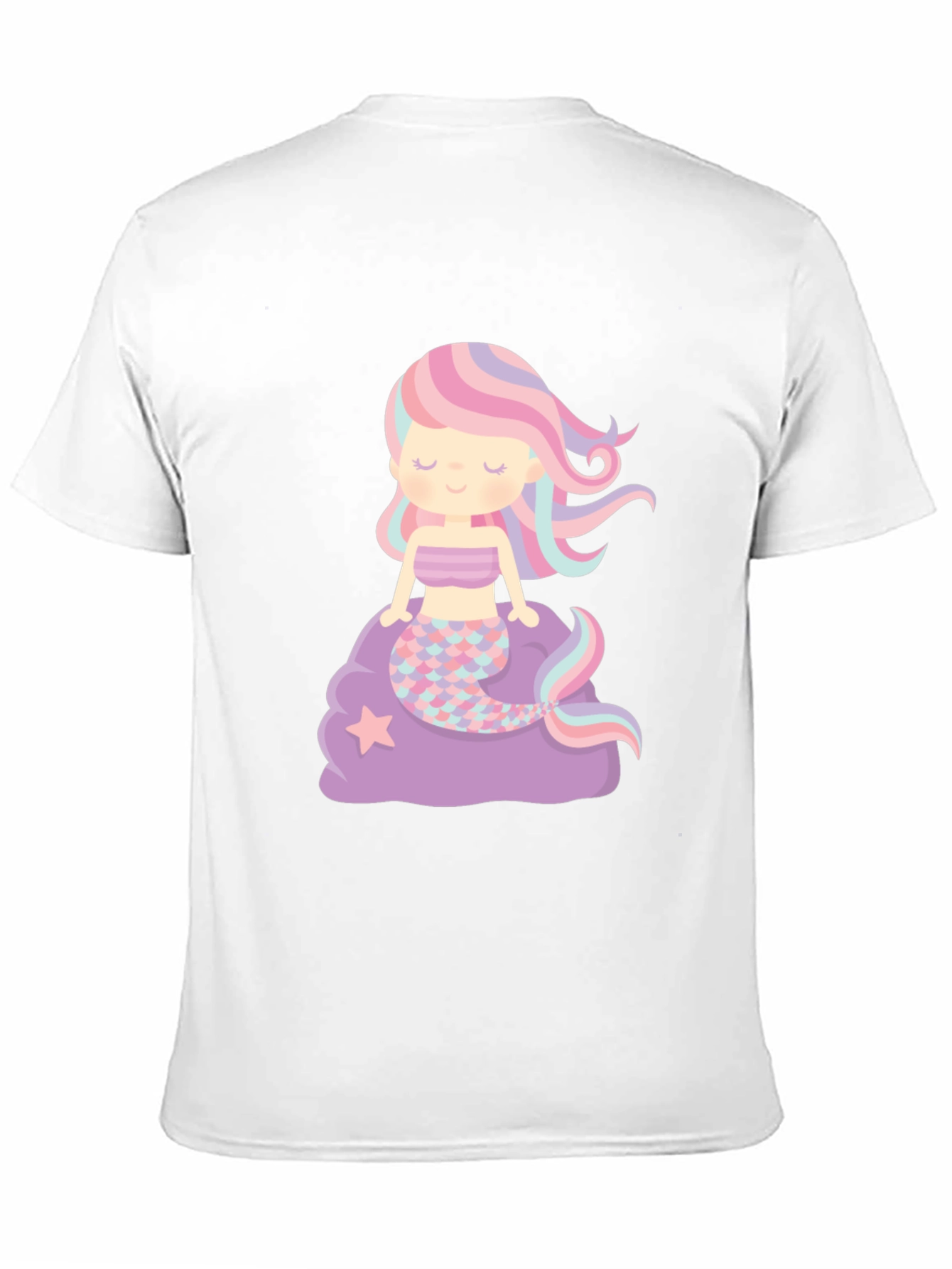Cute Mermaid Graphic T-Shirt