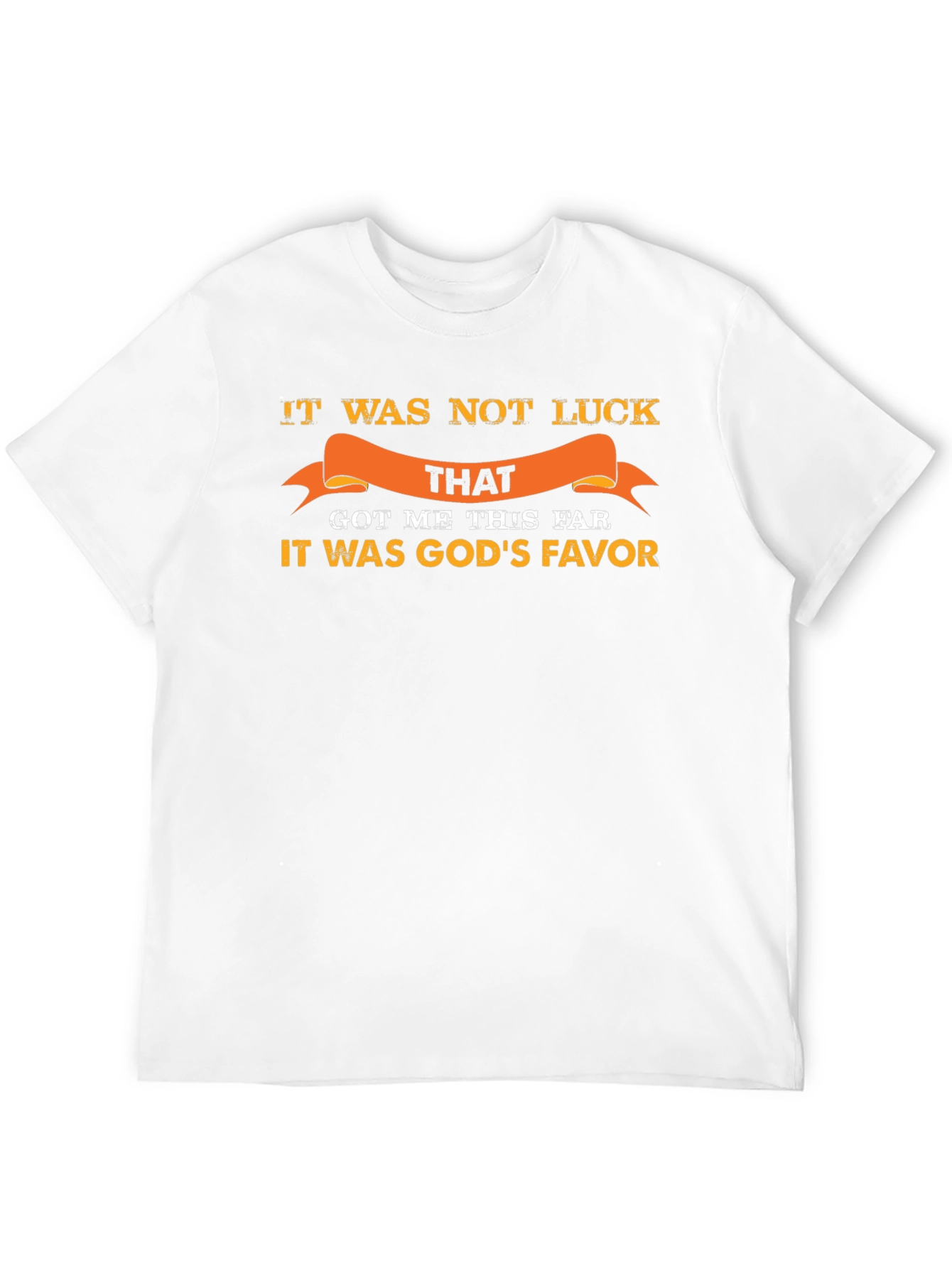 Gods Favor Graphic Tee - Inspirational Black T-Shirt