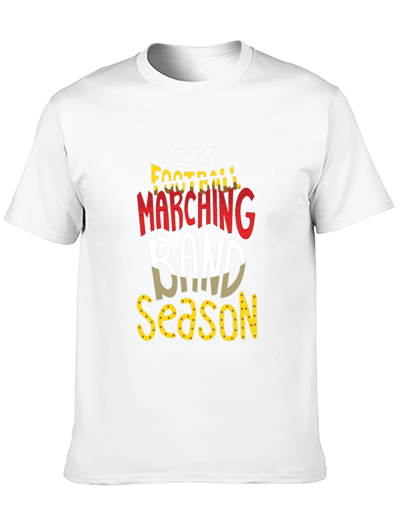 Marching Band Season T-Shirt - Football Fan Tee