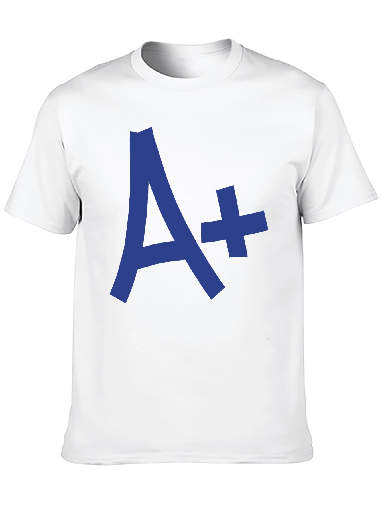 A+ Black Graphic Tee