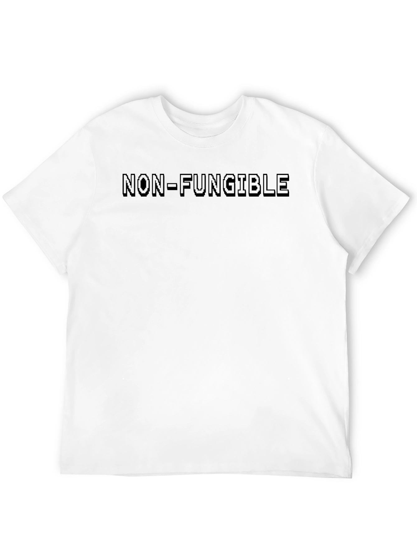 Non-Fungible Black Graphic Tee