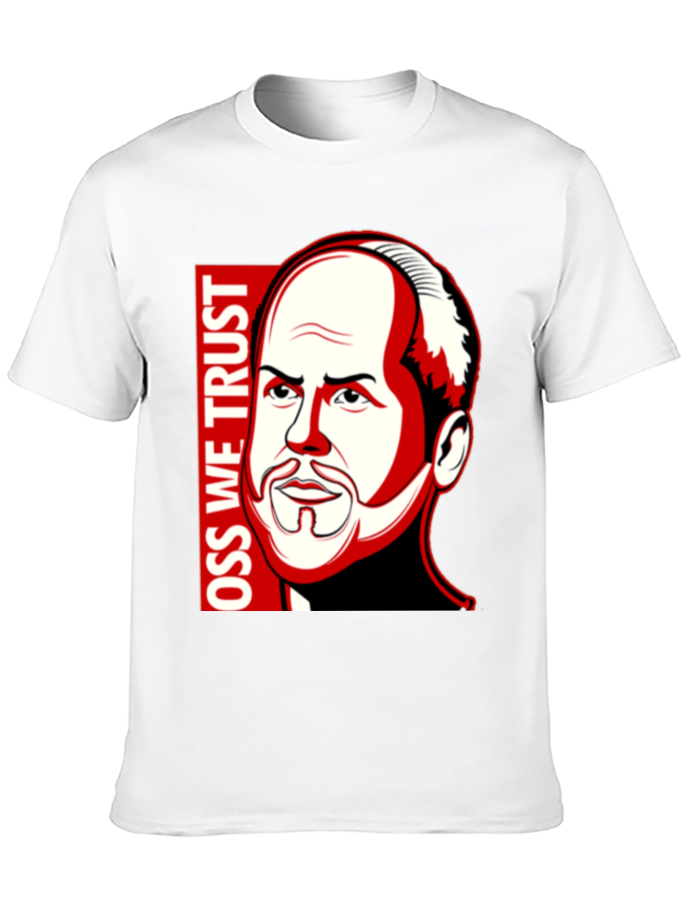 OSS We Trust Graphic Black T-Shirt
