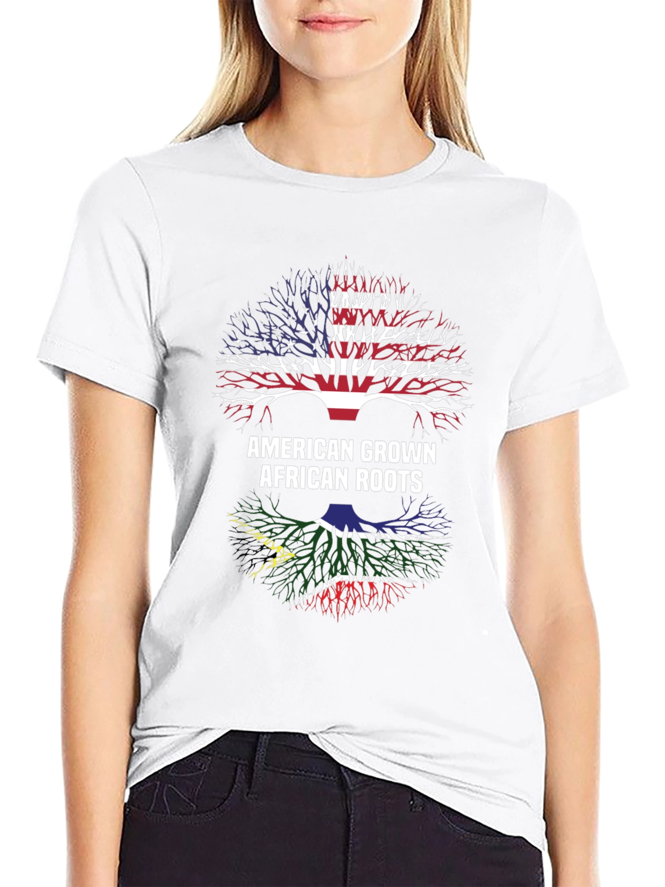 American Grown African Roots T-Shirt