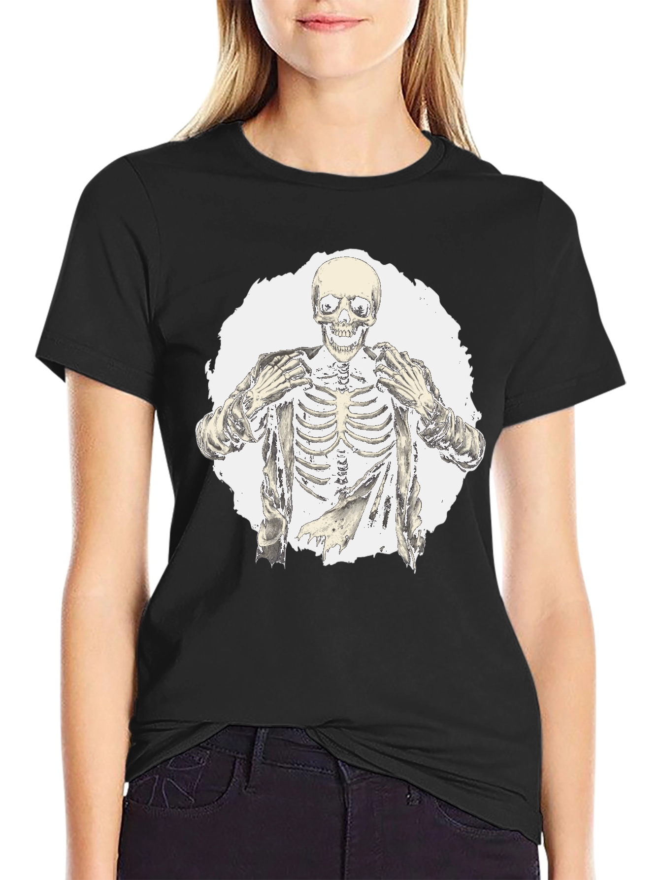 Skeleton Graphic Tee - Bold Style