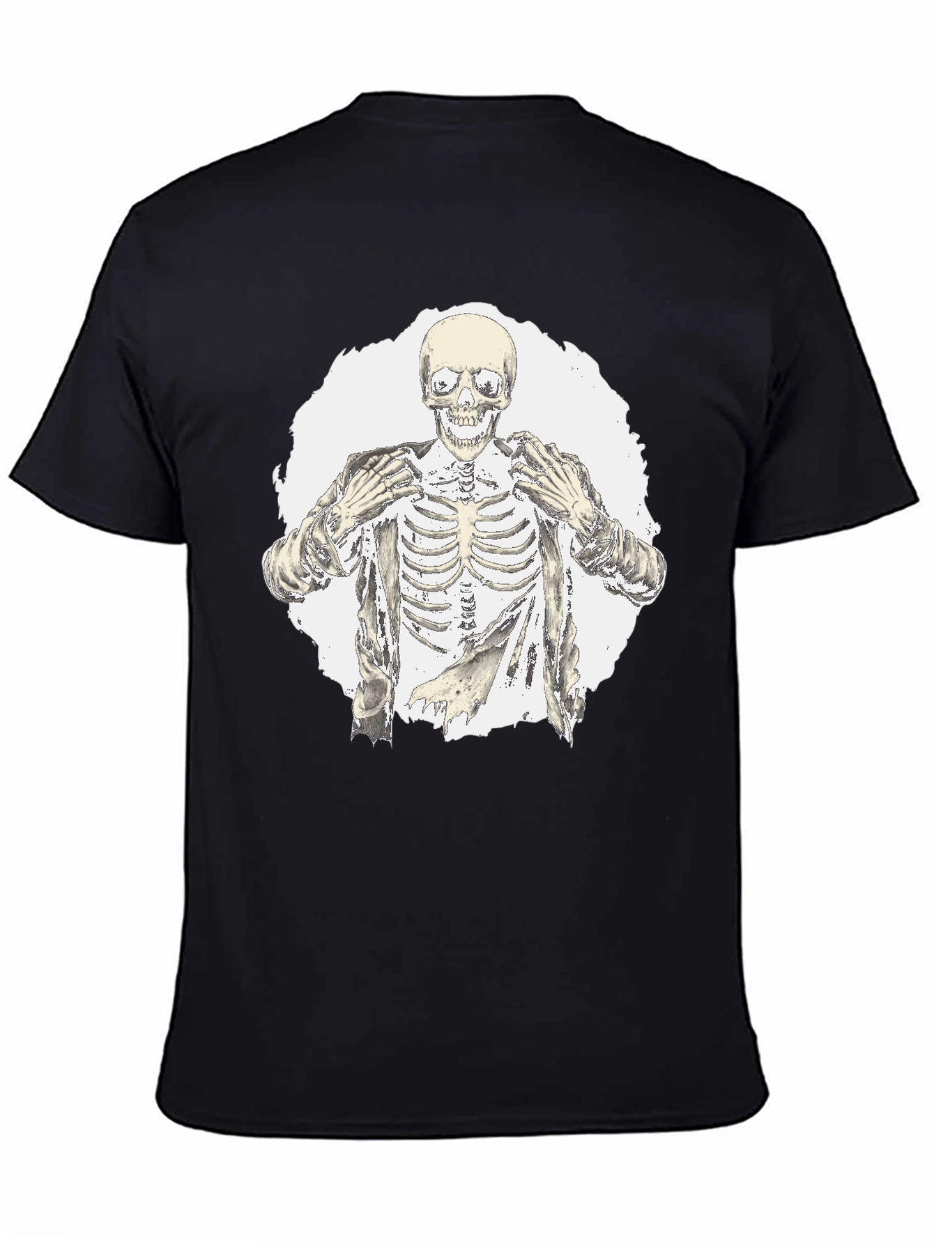 Skeleton Graphic Tee - Bold Style