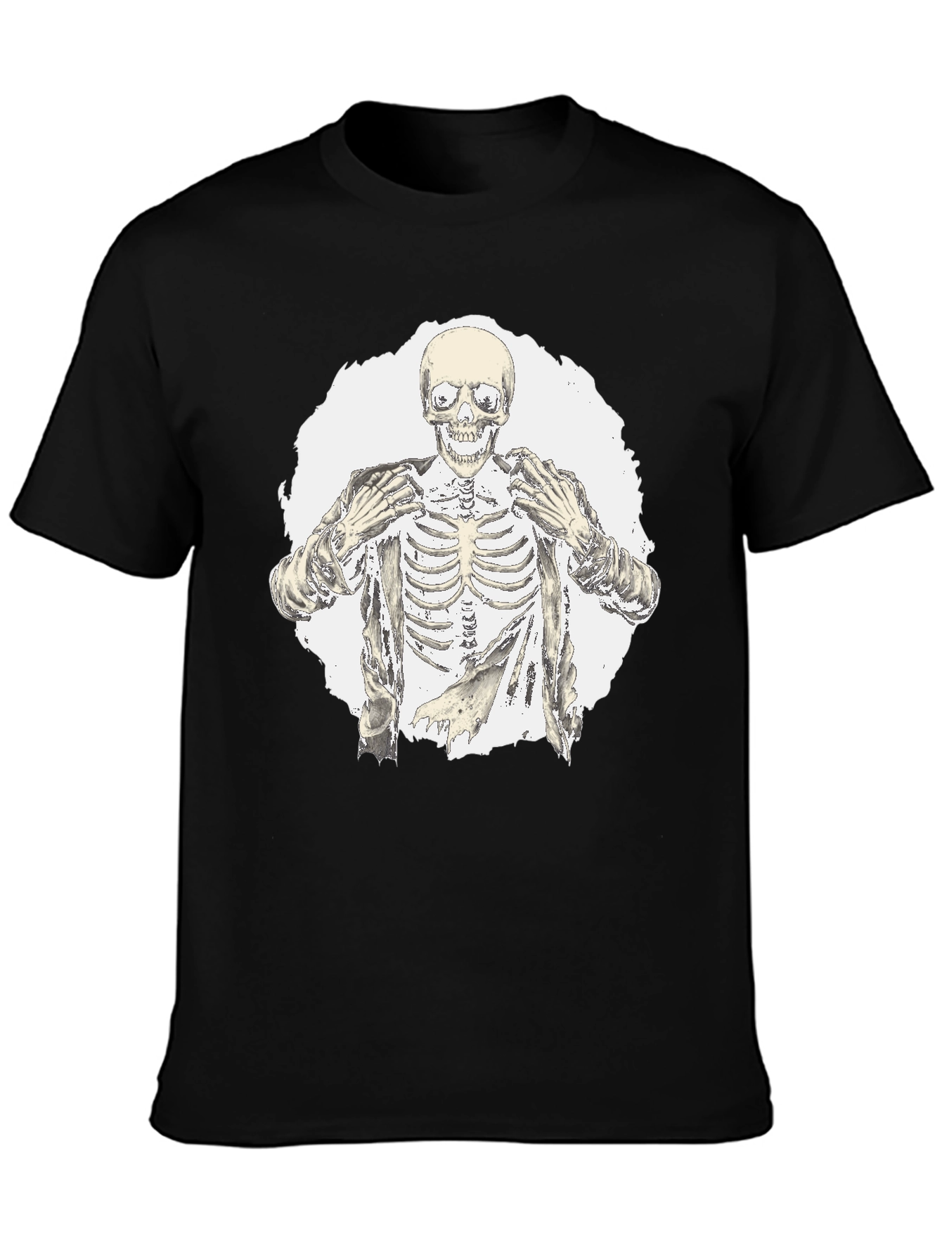 Skeleton Graphic Tee - Bold Style