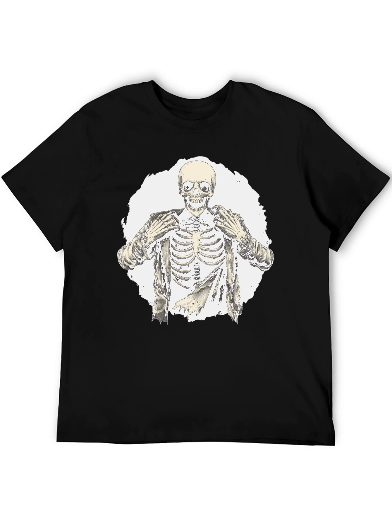 Skeleton Graphic Tee - Bold Style
