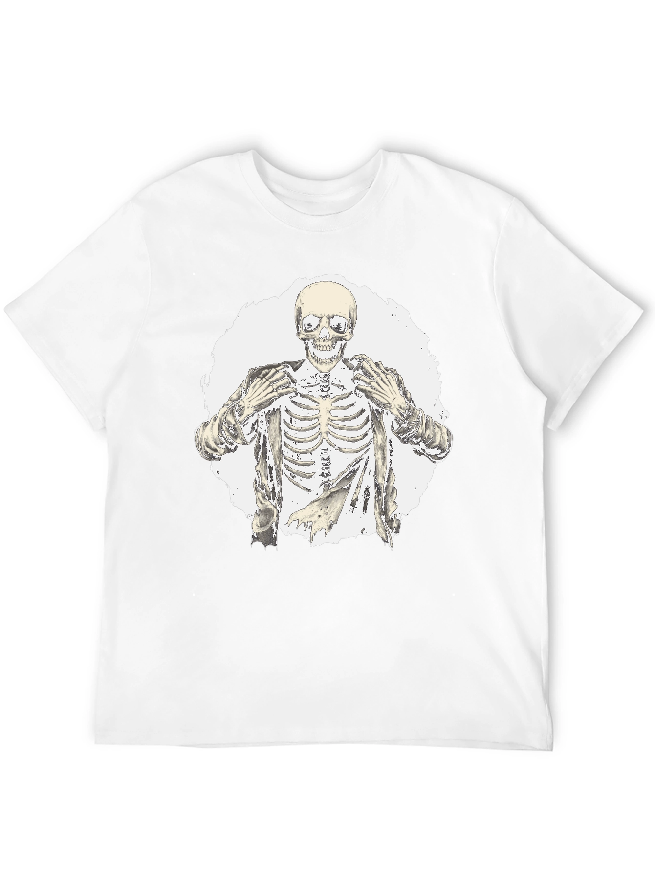 Skeleton Graphic Tee - Bold Style