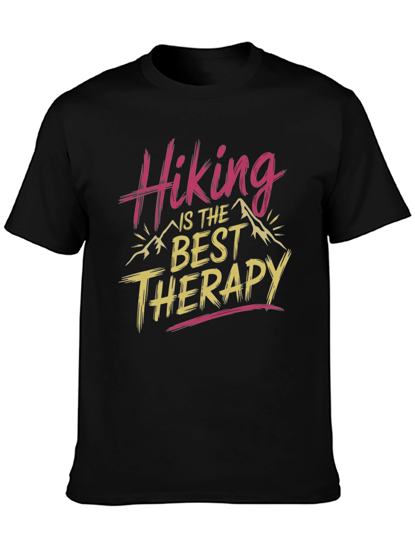 Hiking is the Best Therapy Graphic Tee