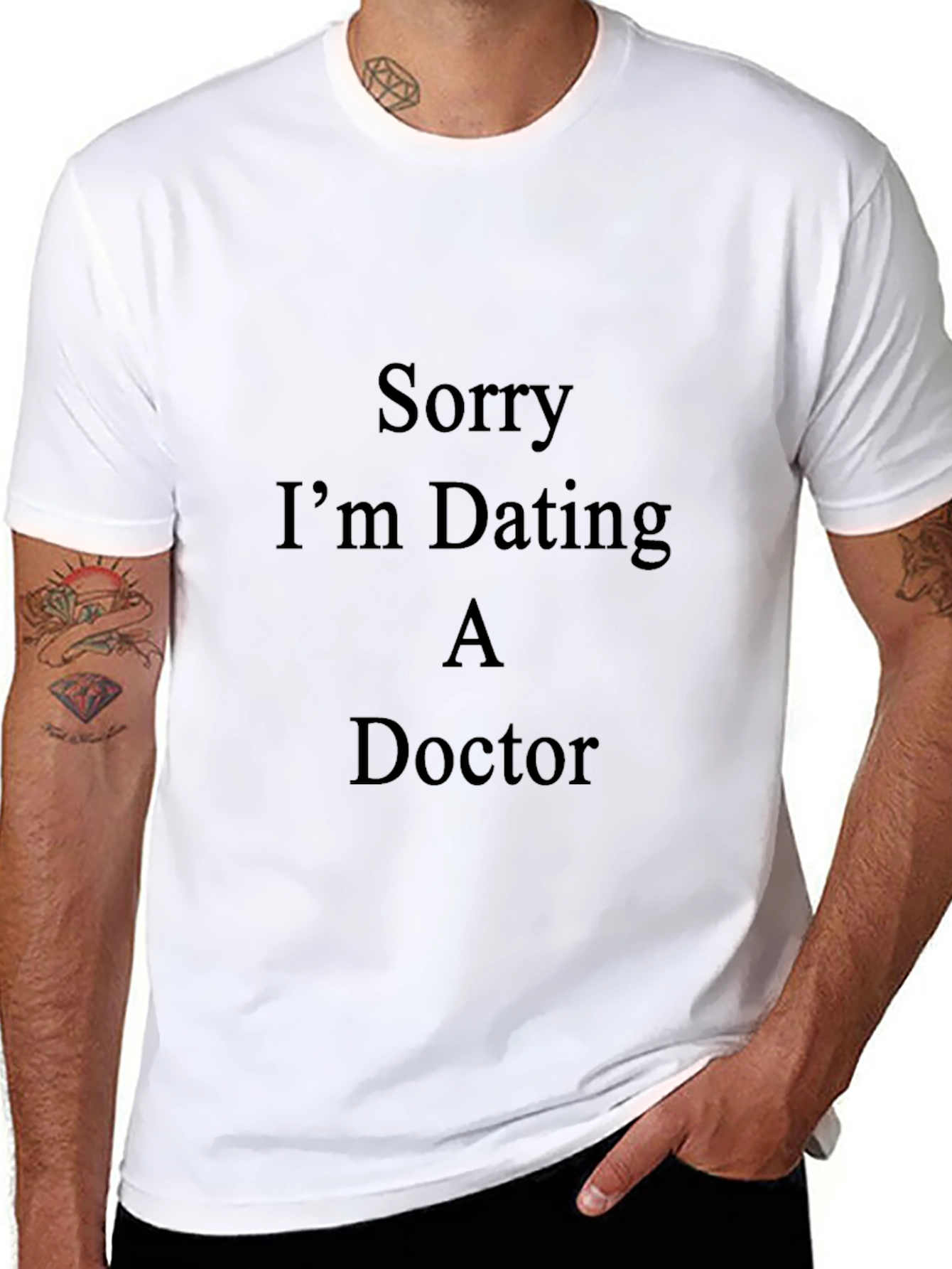 Dating A Doctor T-Shirt - Funny Relationship Tee