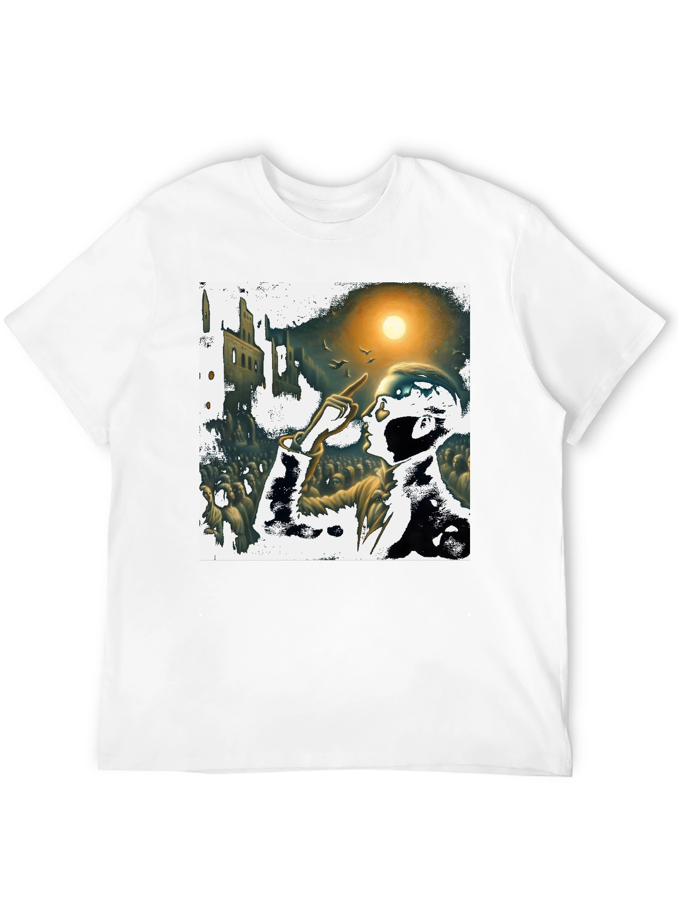 Orator Graphic Tee - Bold Artistic Print