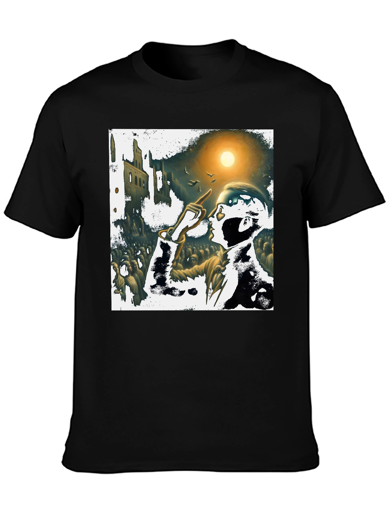 Orator Graphic Tee - Bold Artistic Print