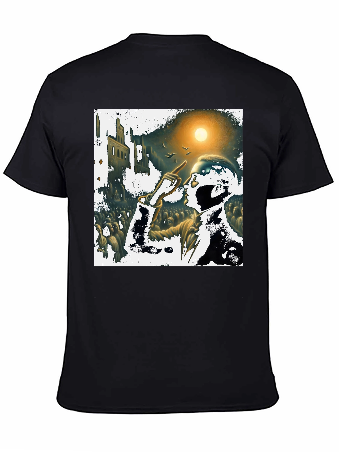 Orator Graphic Tee - Bold Artistic Print