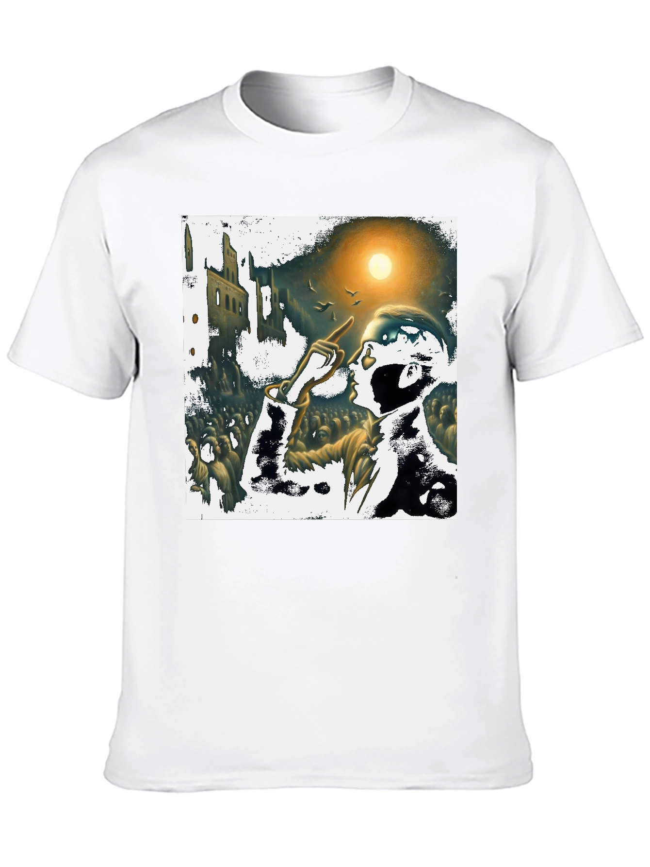 Orator Graphic Tee - Bold Artistic Print