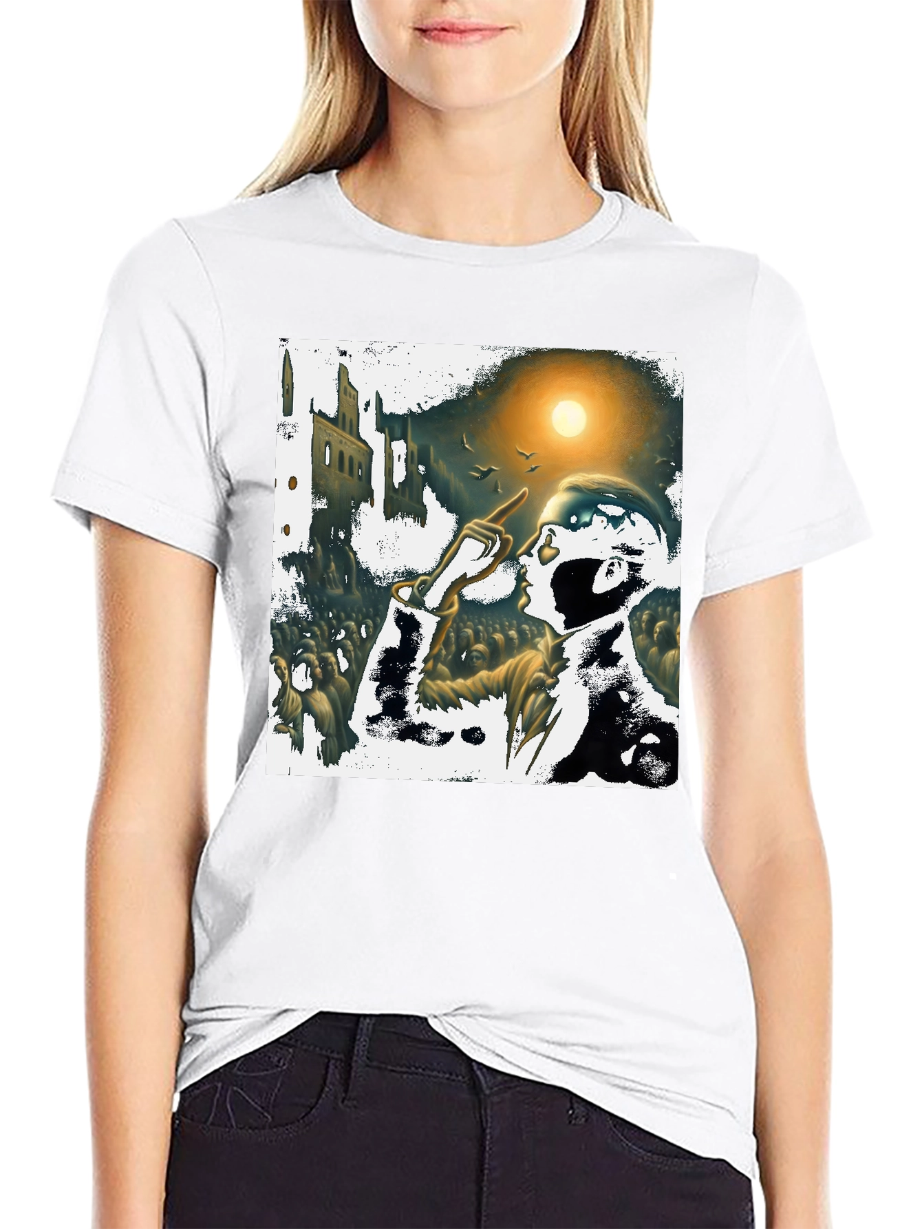 Orator Graphic Tee - Bold Artistic Print