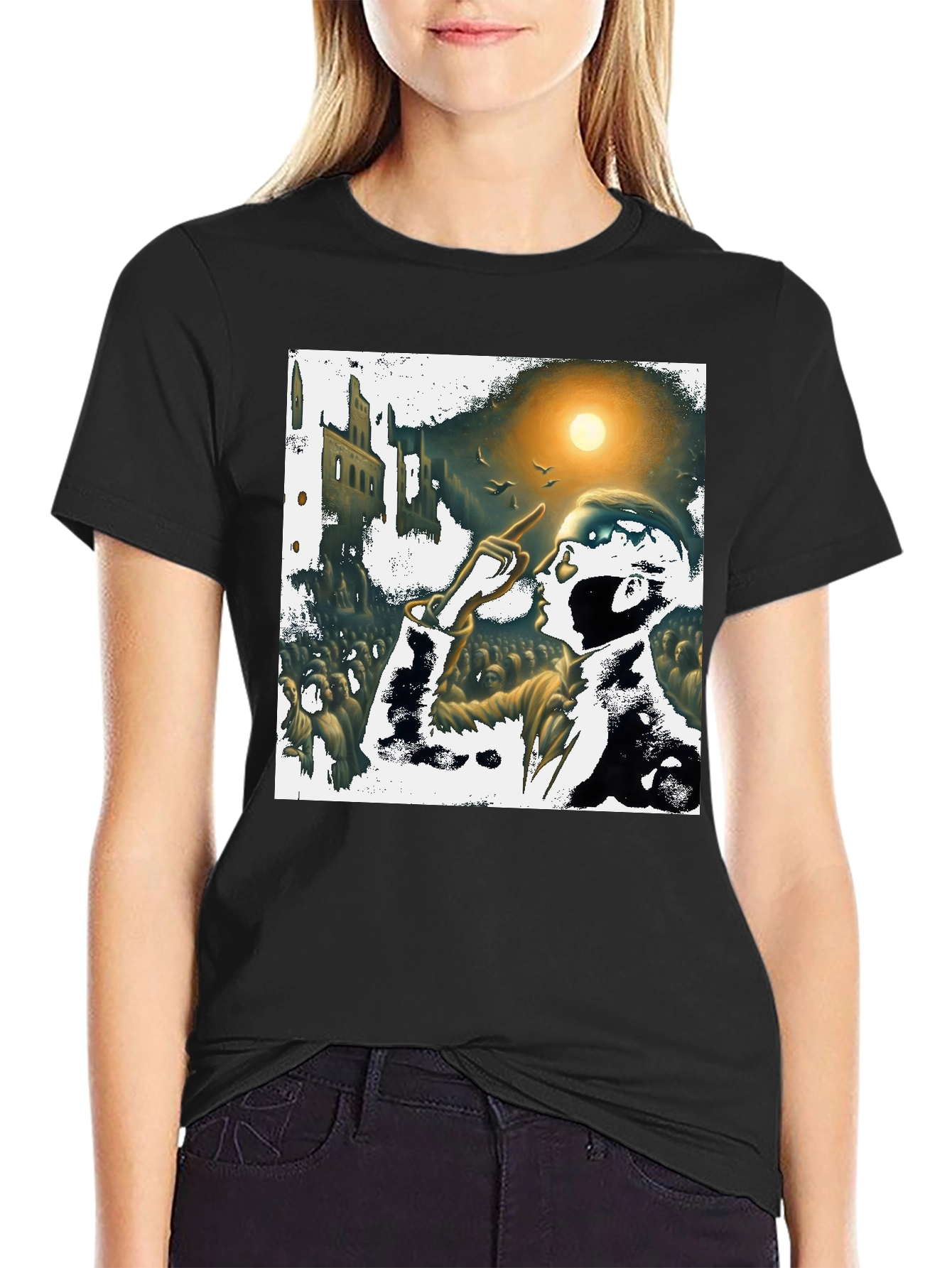 Orator Graphic Tee - Bold Artistic Print