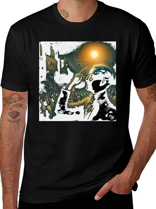 Orator Graphic Tee - Bold Artistic Print