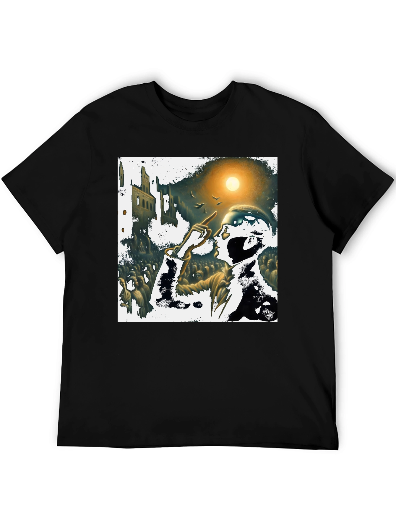 Orator Graphic Tee - Bold Artistic Print