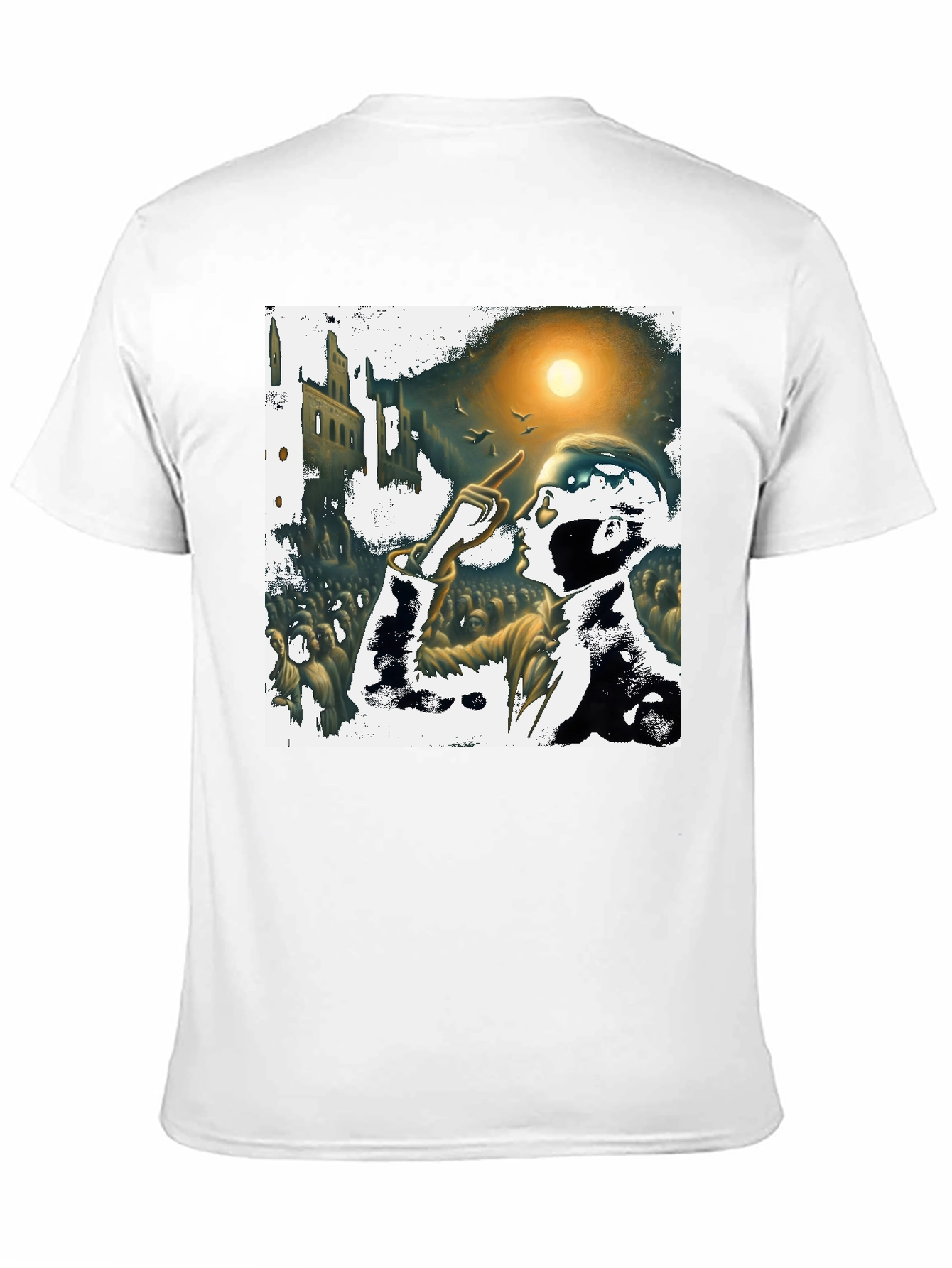 Orator Graphic Tee - Bold Artistic Print