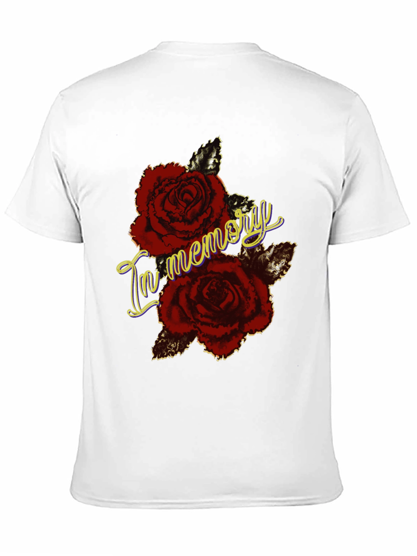 In Memory Roses Graphic T-Shirt