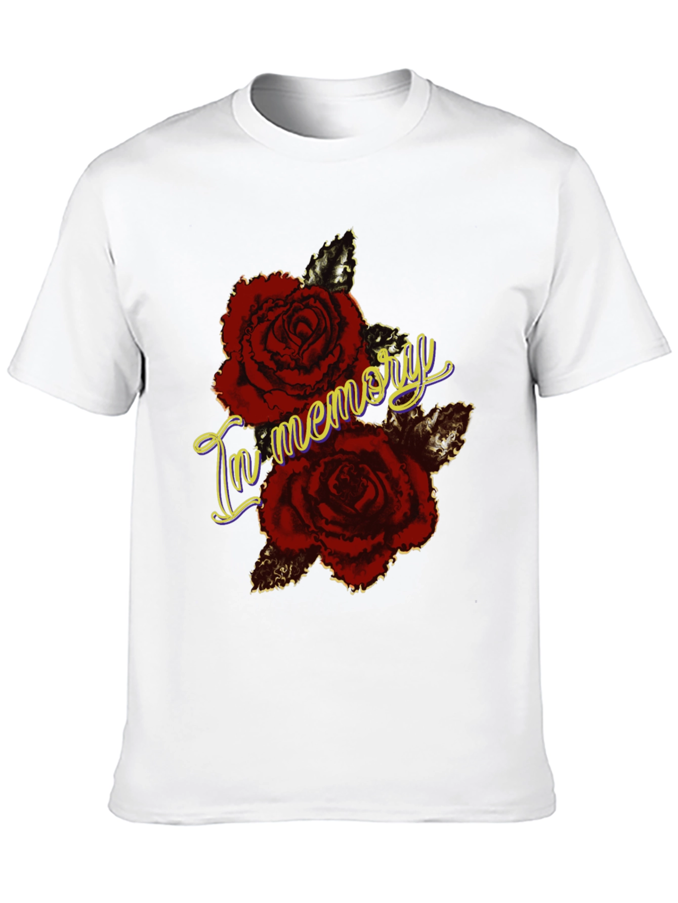 In Memory Roses Graphic T-Shirt