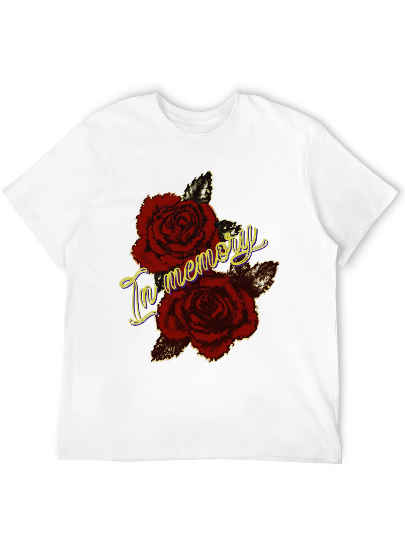 In Memory Roses Graphic T-Shirt