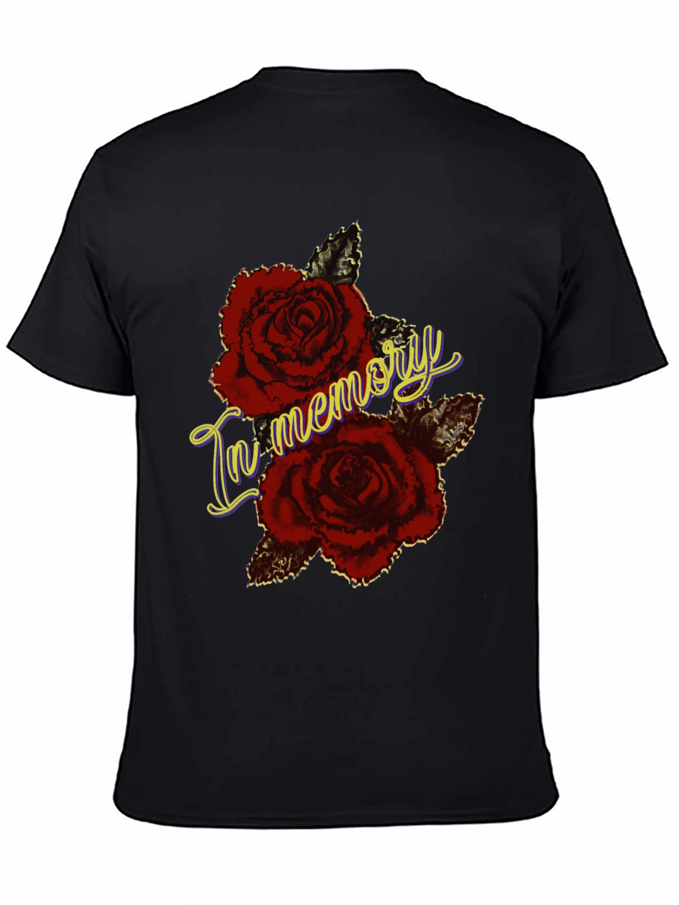 In Memory Roses Graphic T-Shirt