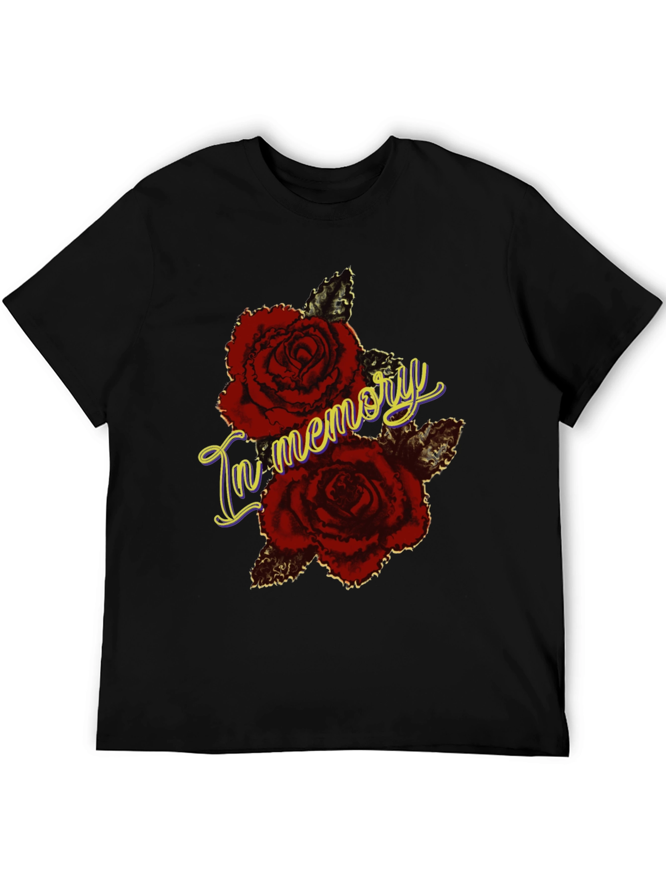In Memory Roses Graphic T-Shirt