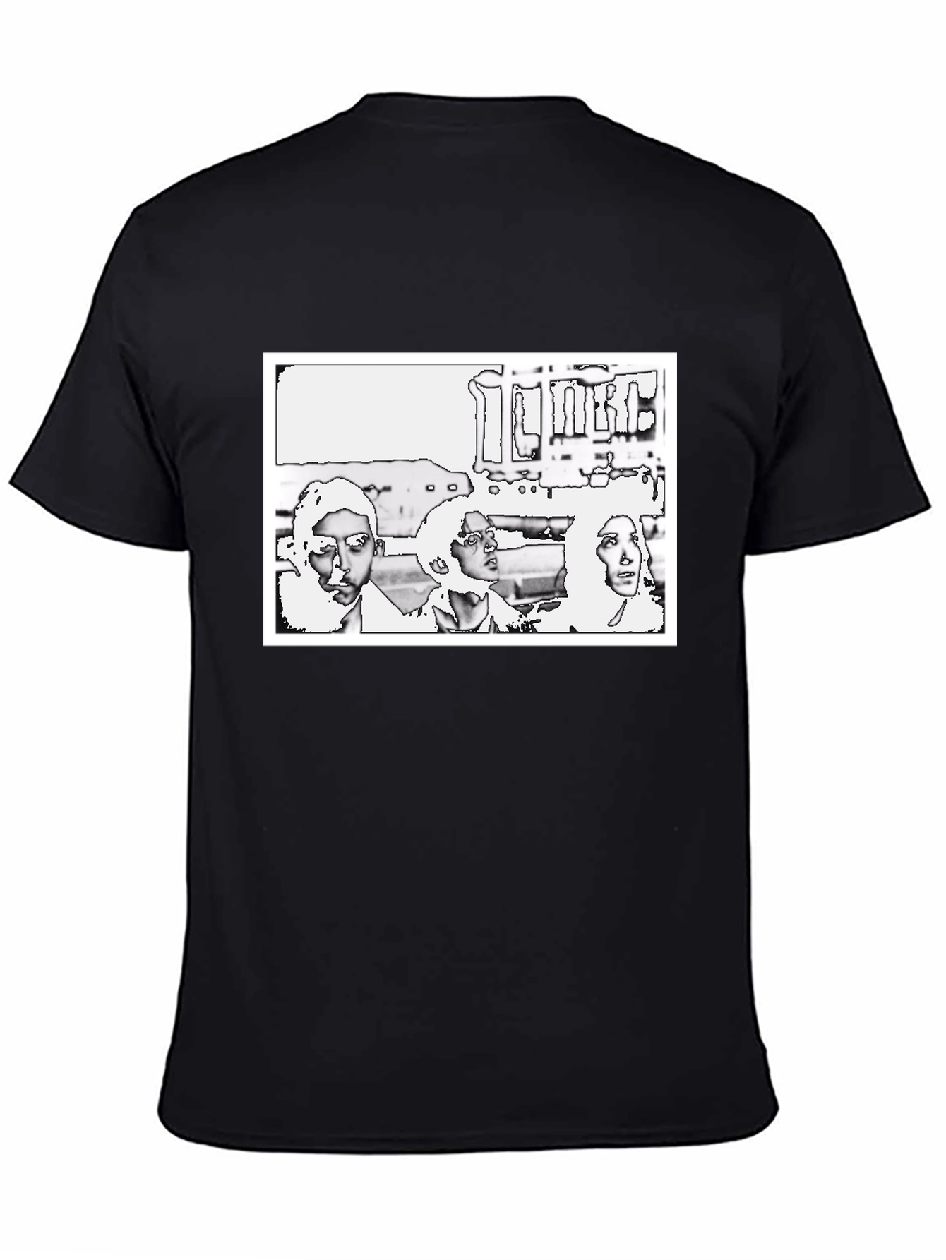 Abstract Graphic Print T-Shirt