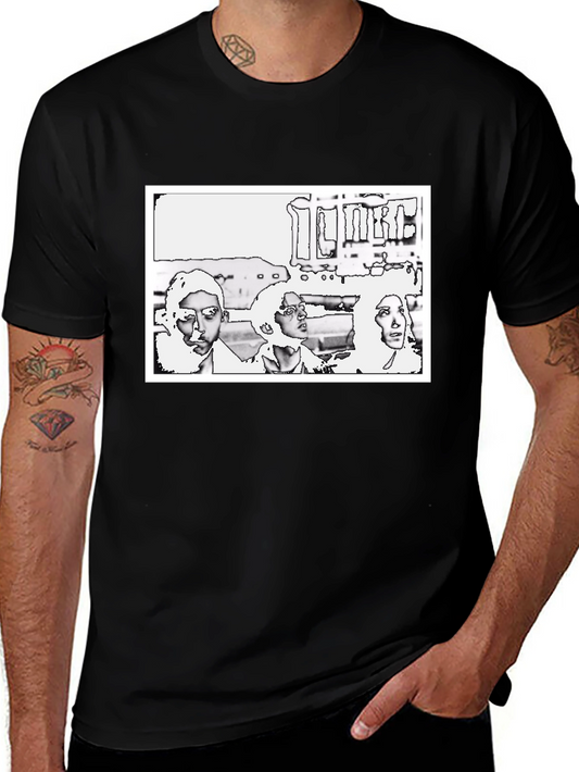 Abstract Graphic Print T-Shirt