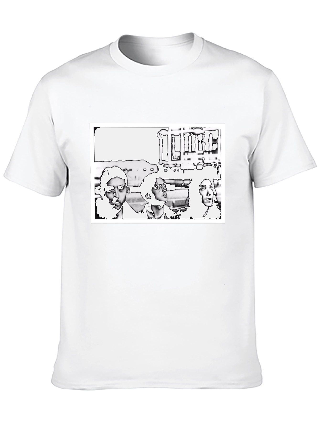 Abstract Graphic Print T-Shirt