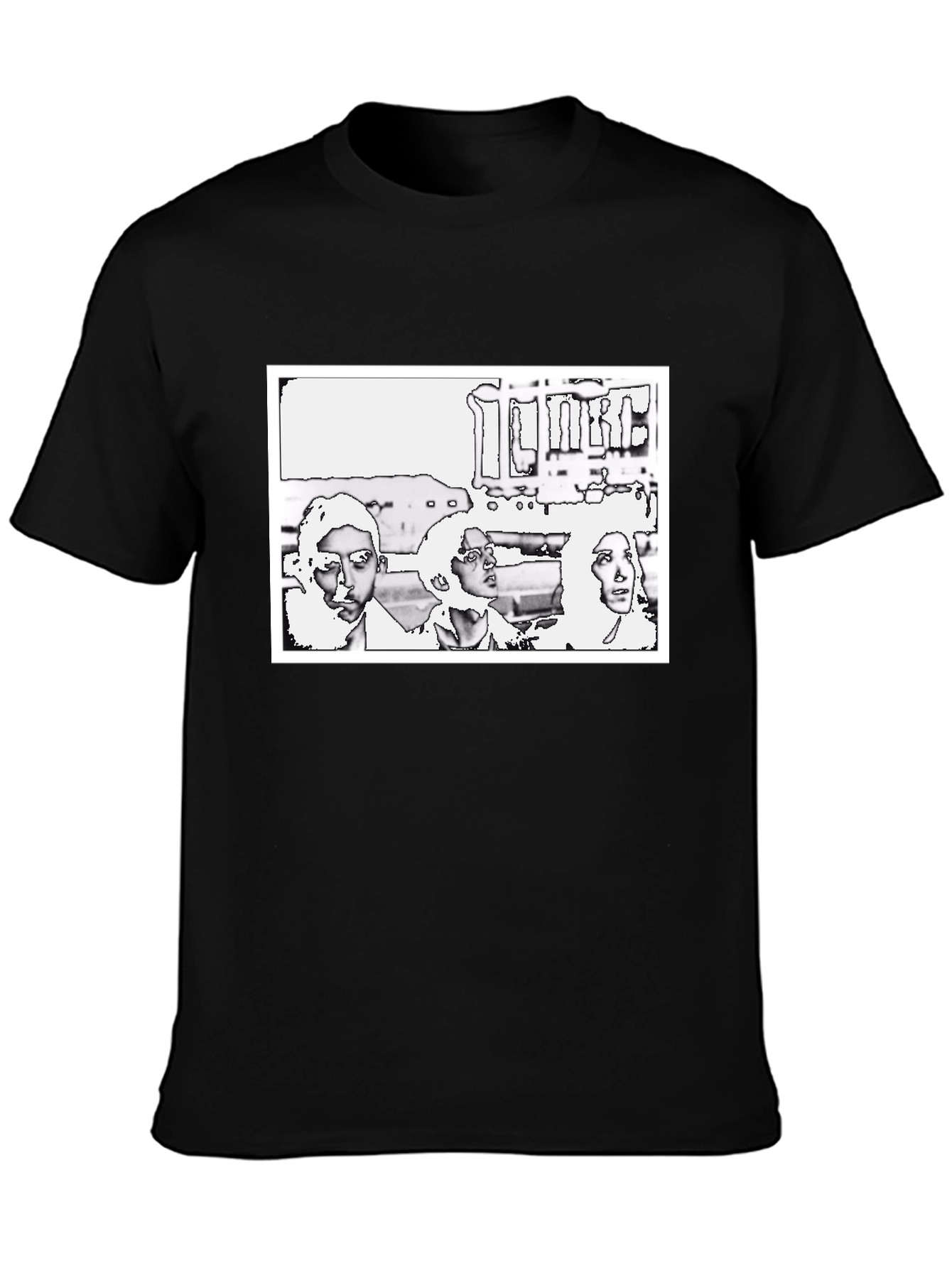 Abstract Graphic Print T-Shirt
