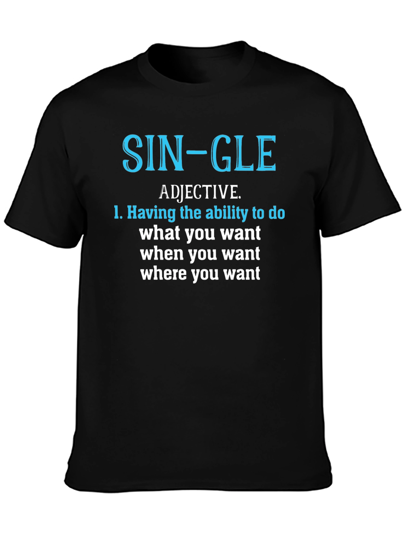Single Definition Graphic T-Shirt