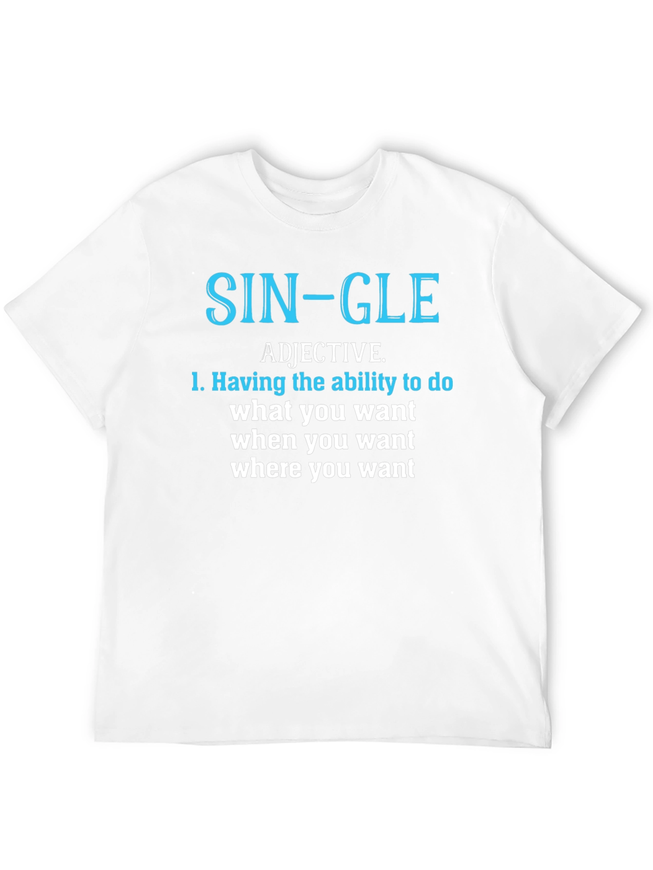 Single Definition Graphic T-Shirt