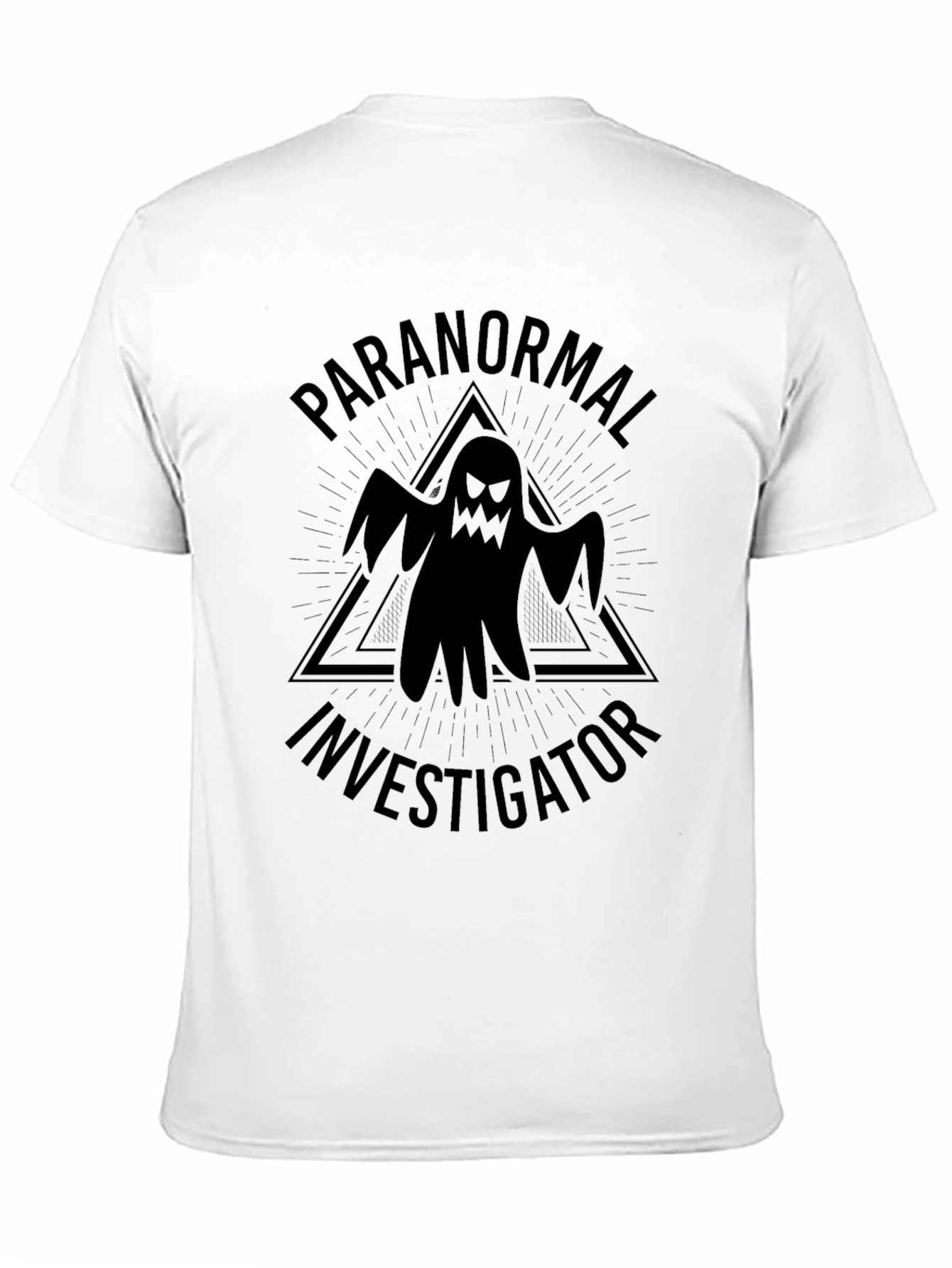 Paranormal Investigator Graphic Tee - Black