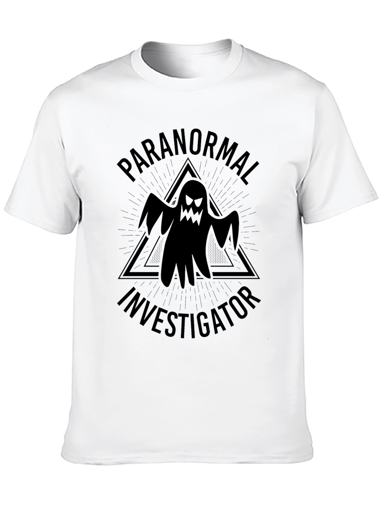 Paranormal Investigator Graphic Tee - Black