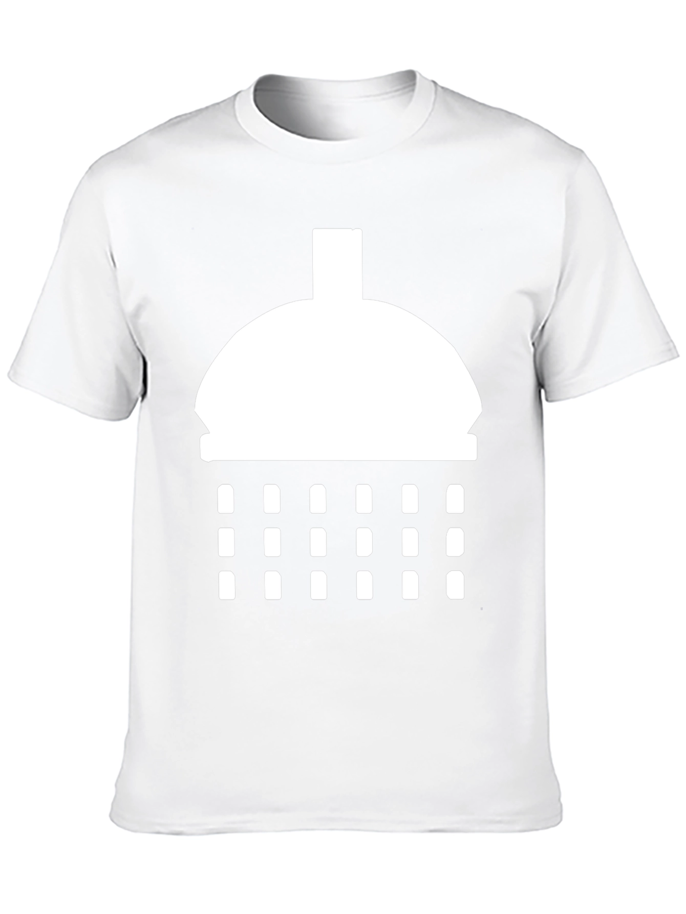 Shower T-Shirt - Black Cotton Tee with Novelty Graphic
