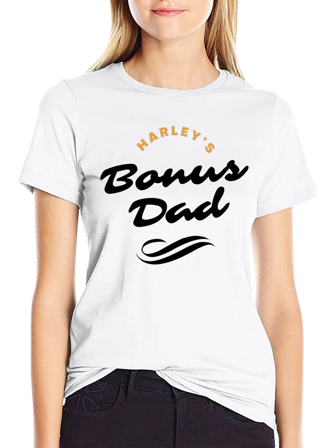 Harleys Bonus Dad Graphic Tee