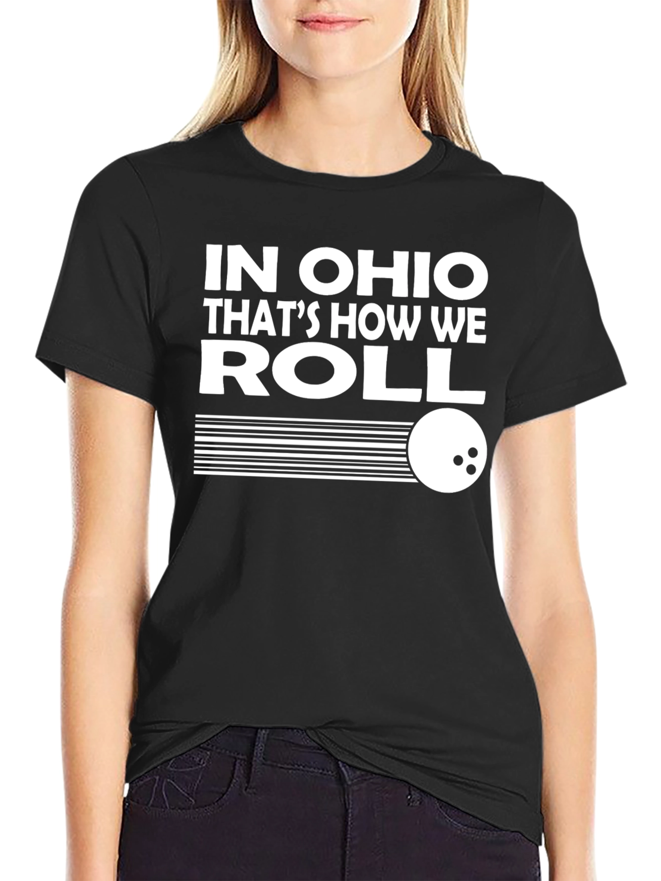 Ohio Bowling T-Shirt - Thats How We Roll!