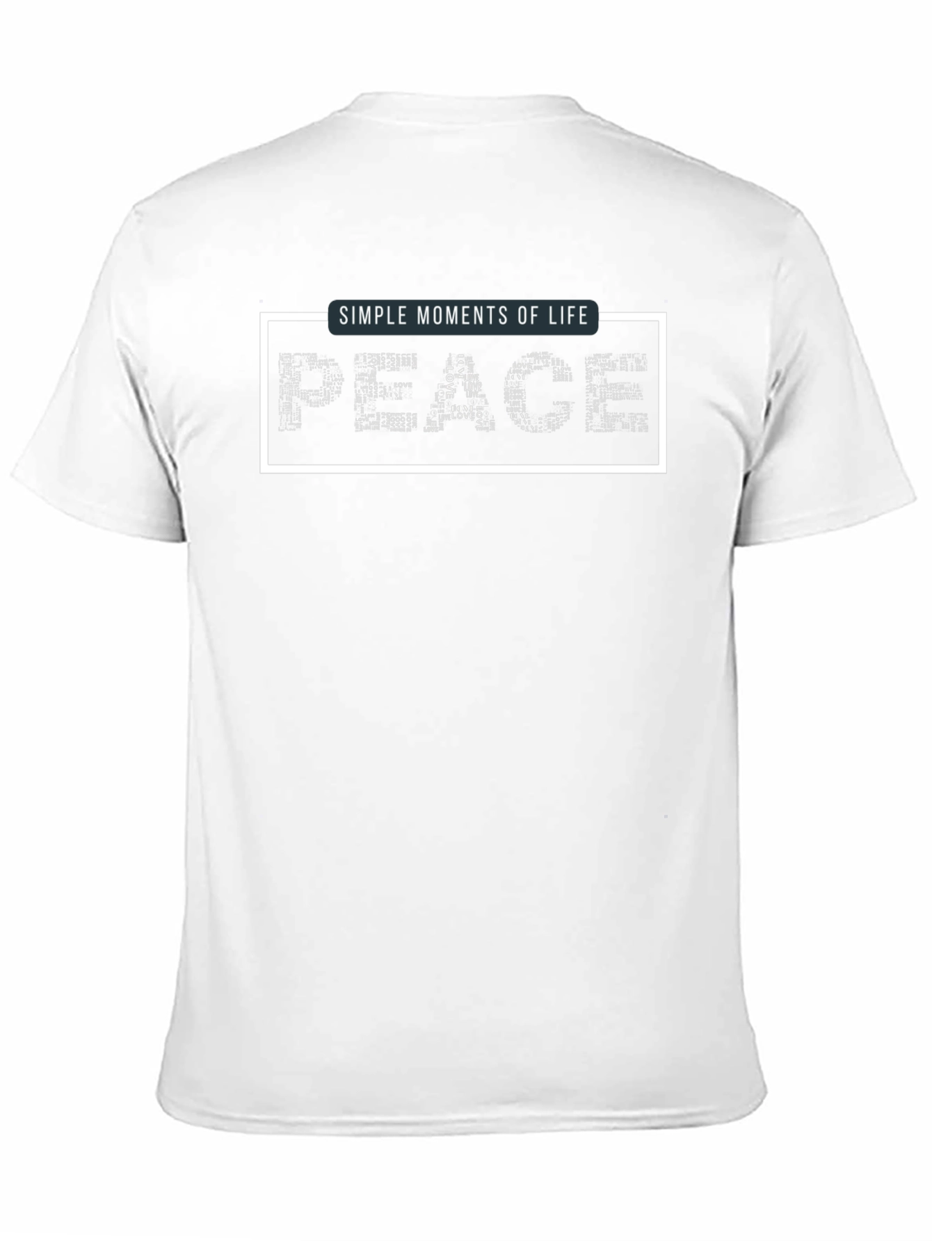 Peaceful Moments Graphic Tee - Black