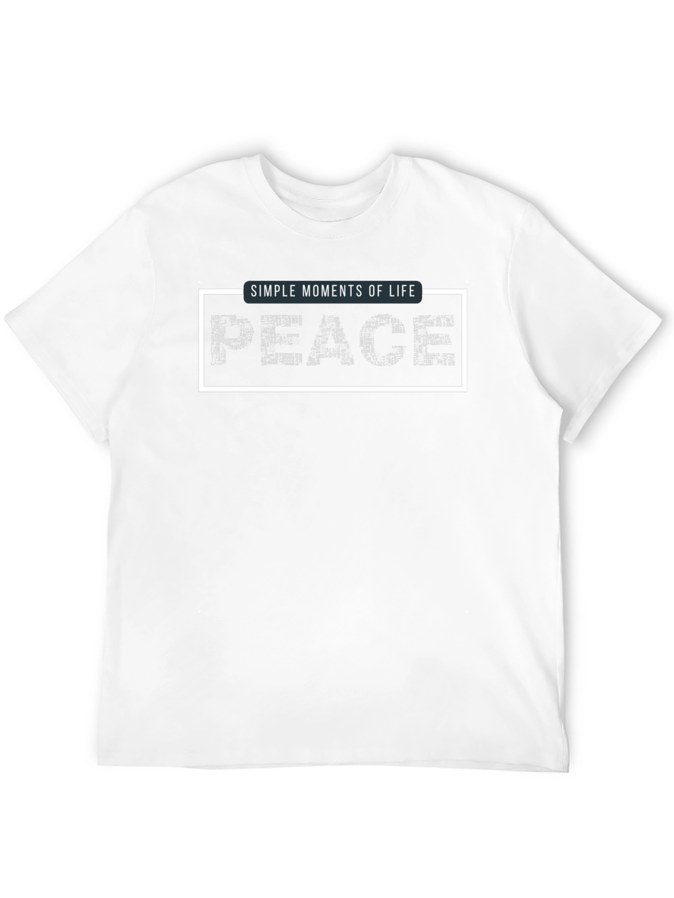 Peaceful Moments Graphic Tee - Black