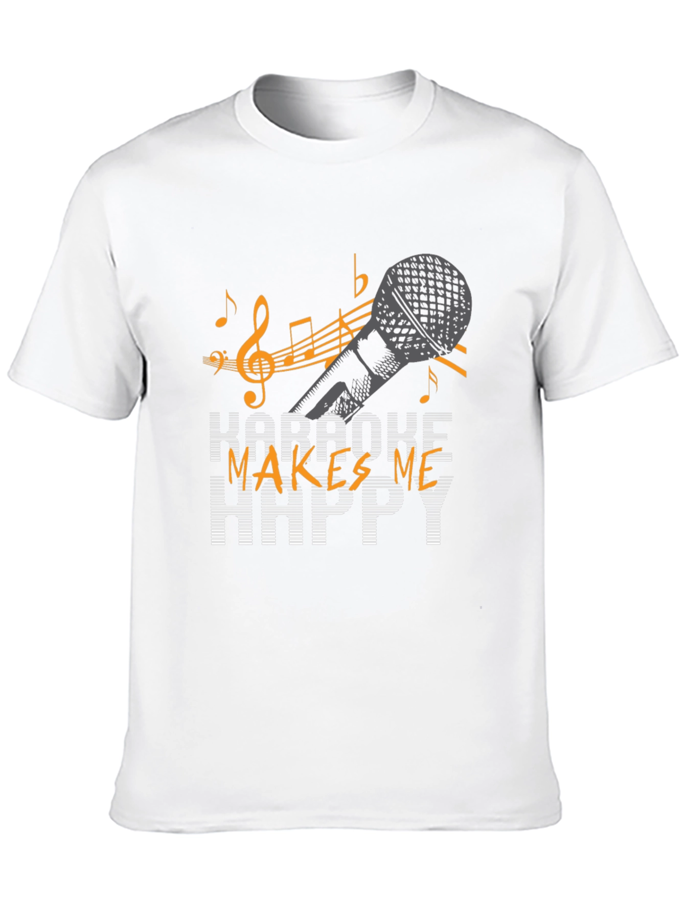 Karaoke Makes Me Happy T-Shirt