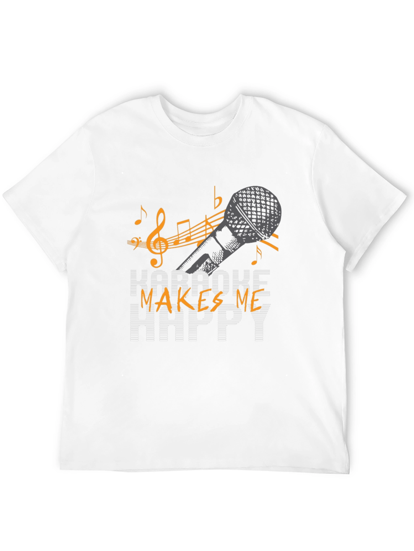 Karaoke Makes Me Happy T-Shirt
